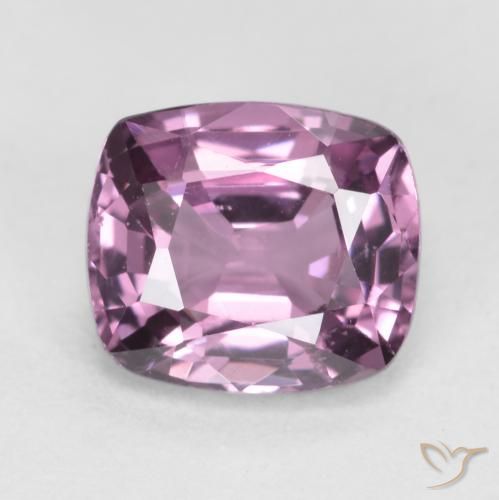 1.21ct 자연스러운 딥 라벤더 스피넬, 방석, VS
