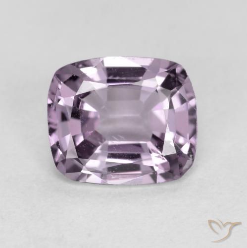 0.90ct 자연스러운 미디엄 바이올렛 스피넬, 방석, VS