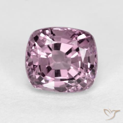 1.08ct 자연스러운 미디엄 퍼플 스피넬, 방석, VS