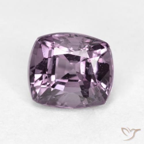 0.93ct 자연스러운 그레이 퍼플 스피넬, 방석, VS