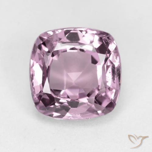 1.39ct 자연스러운 분홍빛이 도는 보라색 스피넬, 방석, VS