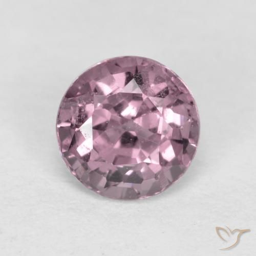 0.51ct 자연스러운 미디엄 퍼플 스피넬, 둥근, VS