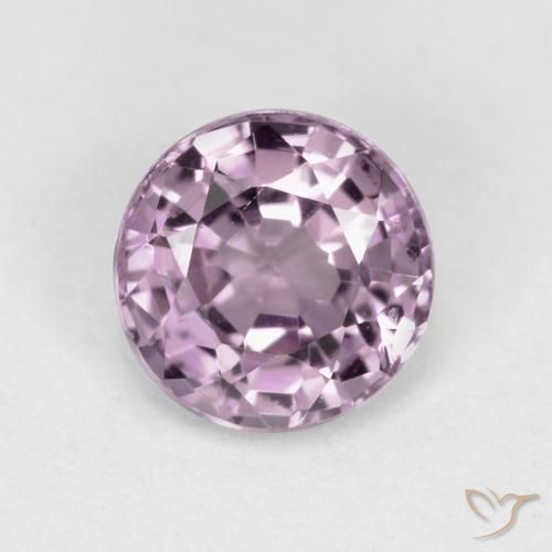 0.60ct 자연스러운 라이트 퍼플 스피넬, 둥근, VVS-VS