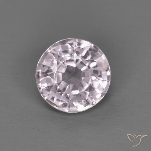 0.57ct 자연스러운 회색 빛이 도는 보라색 스피넬, 둥근, VS