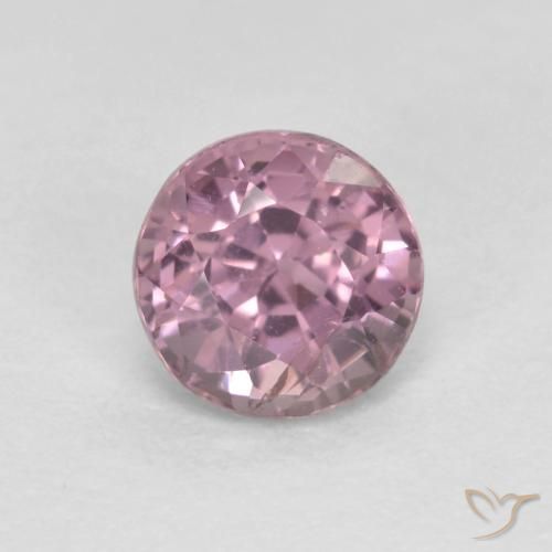 0.68ct 자연스러운 딥 라벤더 스피넬, 둥근, VS