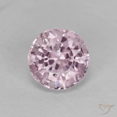 0.65ct 자연스러운 미디엄 라이트 퍼플 스피넬, 둥근, VS