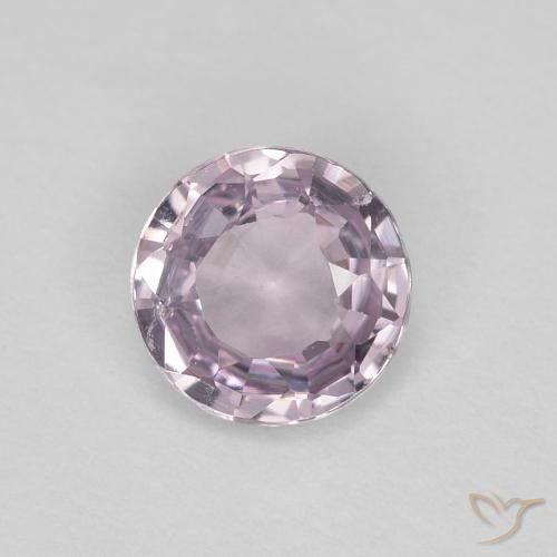 0.47ct 자연스러운 회색 빛이 도는 보라색 스피넬, 둥근, VVS-VS