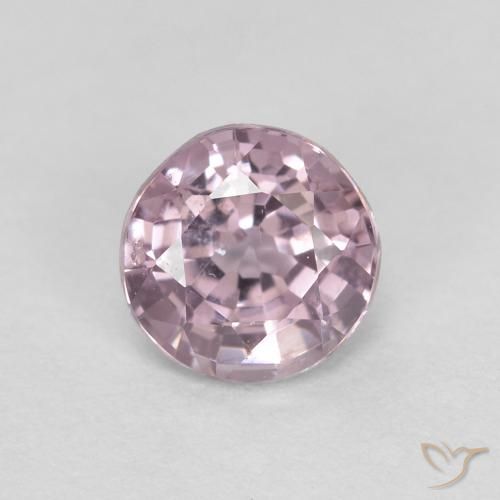 0.53ct 자연스러운 매우 밝은 보라색 스피넬, 둥근, VS