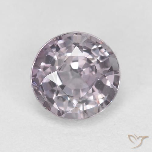 0.68ct 자연스러운 라이트 바이올렛 스피넬, 둥근, VVS-VS