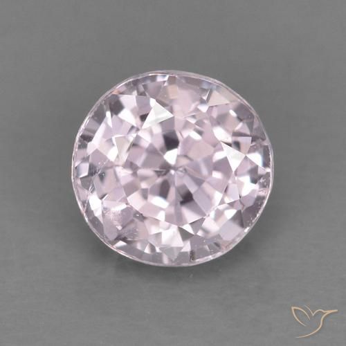 0.57ct 자연스러운 매우 밝은 분홍빛이 도는 보라색 스피넬, 둥근, VVS-VS