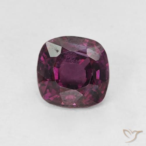 0.97ct 자연스러운 딥 퍼플 스피넬, 방석, VVS-VS