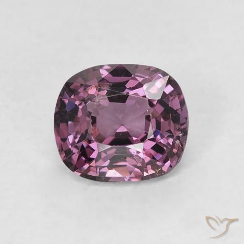 0.82ct 자연스러운 어두운 보라색 스피넬, 방석, VVS-VS