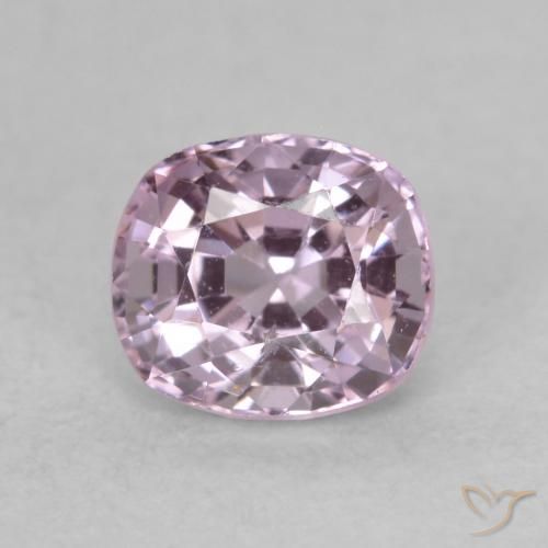 0.65ct 자연스러운 회색 빛이 도는 보라색 스피넬, 방석, VS
