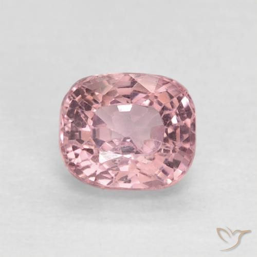 0.62ct 자연스러운 핫 핑크 스피넬, 방석, VS