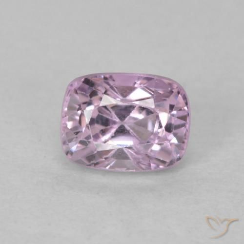 0.50ct 자연스러운 라이트 퍼플 스피넬, 방석, VS