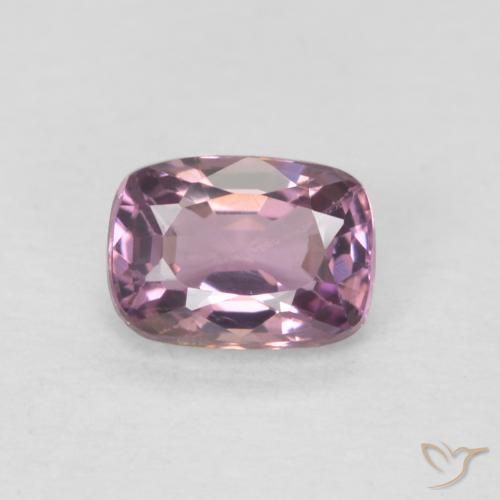 0.50ct 자연스러운 라이트 퍼플 스피넬, 방석, VS