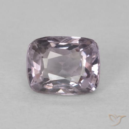 0.55ct 자연스러운 Dark Grey Purple 스피넬, 방석, VVS