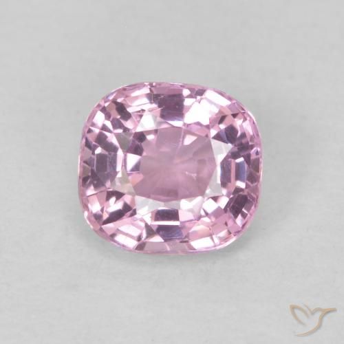 0.49ct 자연스러운 라이트 퍼플 스피넬, 방석, VVS