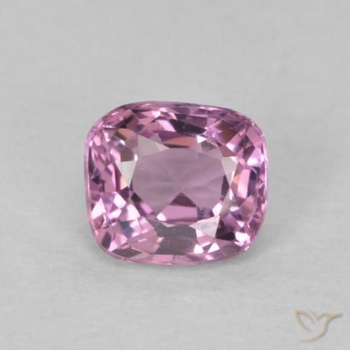 0.50ct 자연스러운 미디엄 퍼플 스피넬, 방석, VVS