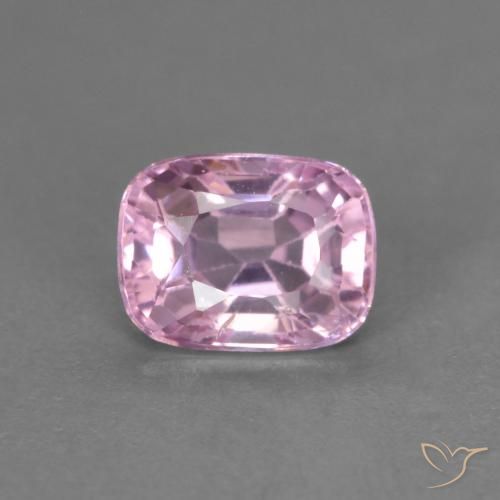 0.65ct 자연스러운 핑크빛이 도는 바이올렛 퍼플 스피넬, 방석, VS