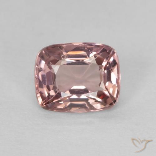 0.70ct 자연스러운 라이트 버블검 핑크 스피넬, 방석, VVS-VS