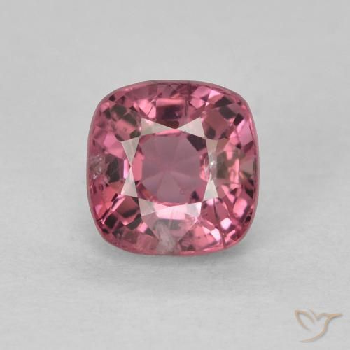 0.81ct 자연스러운 핑크 베리 퍼플 스피넬, 방석, VS