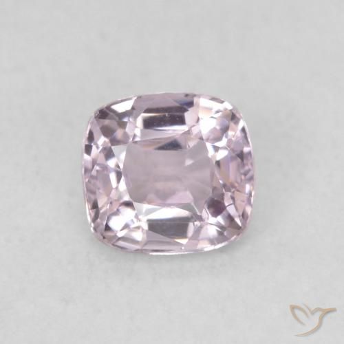 0.48ct 자연스러운 매우 밝은 분홍빛이 도는 보라색 스피넬, 방석, VVS