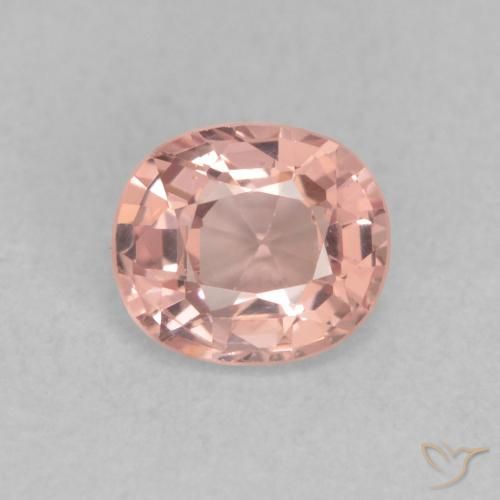 0.50ct 자연스러운 인디언 레드 스피넬, 방석, VVS-VS