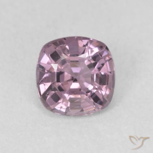 0.65ct 자연스러운 그레이 퍼플 스피넬, 방석, VS