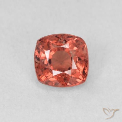 0.53ct 자연스러운 미디엄 핑크 스피넬, 방석, VS