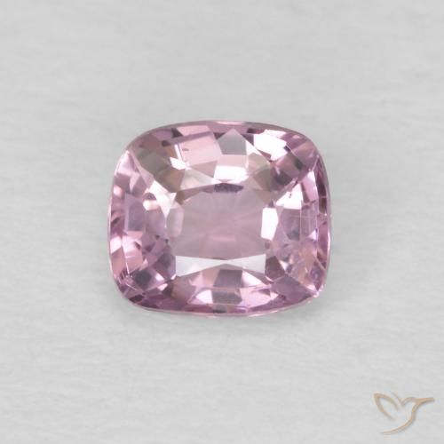 0.59ct 자연스러운 연한 분홍빛이 도는 보라색 스피넬, 방석, VVS-VS