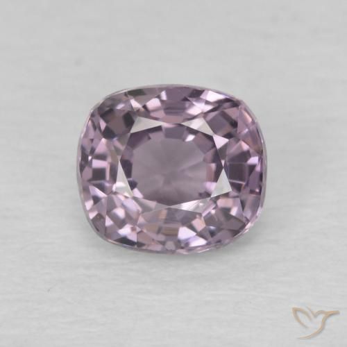 0.81ct 자연스러운 그레이 퍼플 스피넬, 방석, VVS-VS