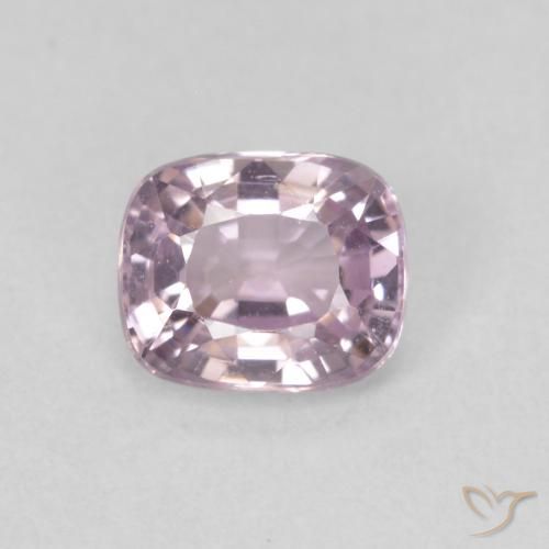 0.73ct 자연스러운 매우 밝은 분홍빛이 도는 보라색 스피넬, 방석, VVS-VS