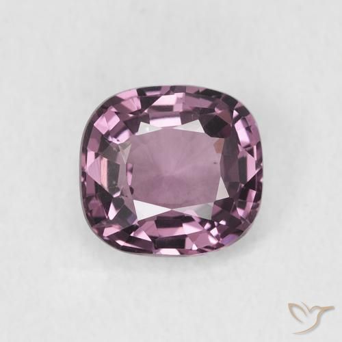 0.98ct 자연스러운 미디엄 퍼플 스피넬, 방석, VVS