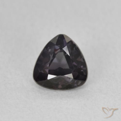 0.60ct 자연스러운 Blackish Violet 스피넬, 일조, VVS-VS