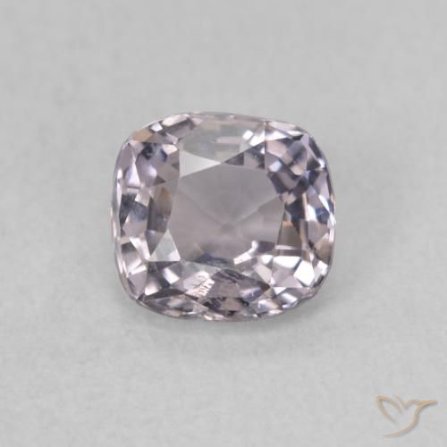 0.64ct 자연스러운 회색 스피넬, 방석, VS