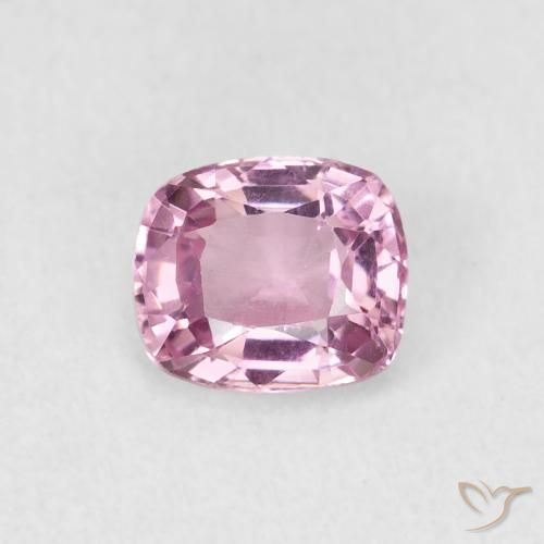 0.96ct 자연스러운 라이트 퍼플 스피넬, 방석, VS