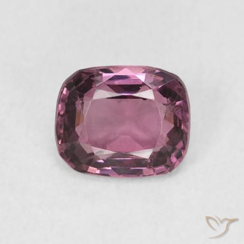 1.27ct 자연스러운 미디엄 퍼플 스피넬, 방석, VS