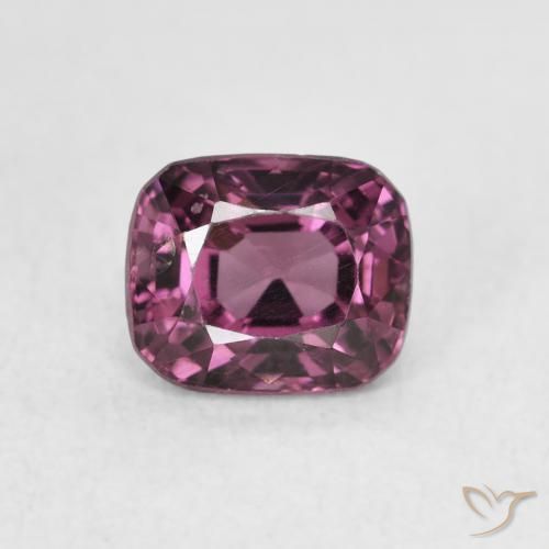 1.31ct 자연스러운 상그리아 퍼플 스피넬, 방석, VS
