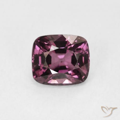 1.09ct 자연스러운 미디엄 퍼플 스피넬, 방석, VVS-VS
