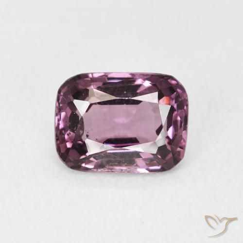 1.16ct 자연스러운 다크 퍼플 모브 스피넬, 방석, VS