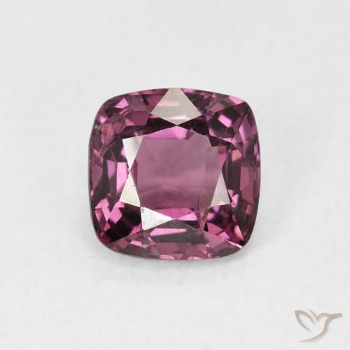 1.01ct 자연스러운 Medium Dark-Purple 스피넬, 방석, VS