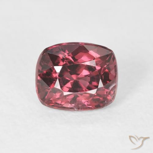 0.98ct 자연스러운 미디엄 퍼플 스피넬, 방석, VS
