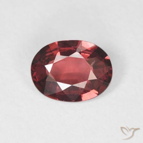0.86ct 자연스러운 딥 마젠타 스피넬, 타원형, VS