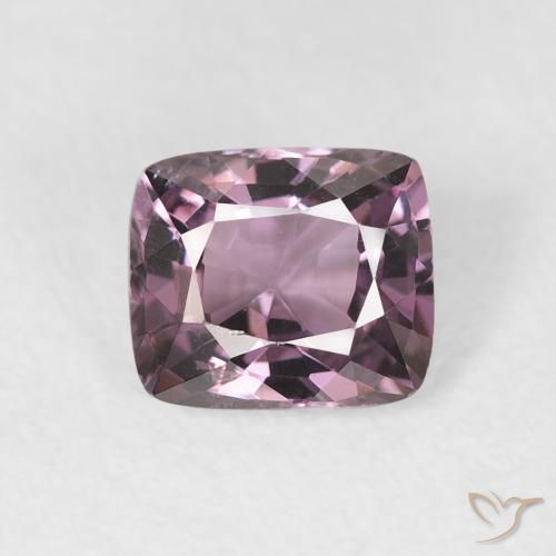 0.95ct 자연스러운 미디엄 퍼플 스피넬, 방석, VS