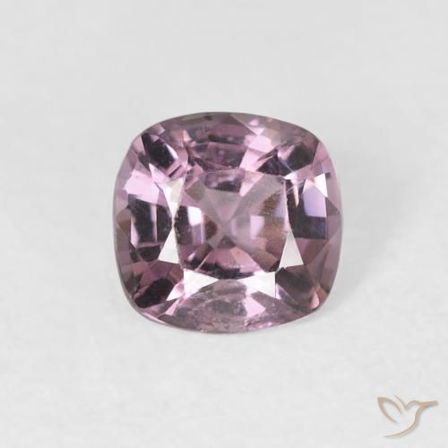 0.87ct 자연스러운 딥 모브 톤 스피넬, 방석, VS