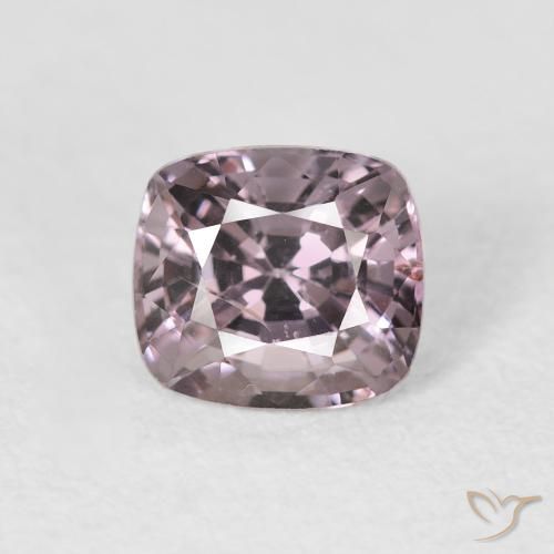 1.28ct 자연스러운 분홍빛이 도는 보라색 스피넬, 방석, VS