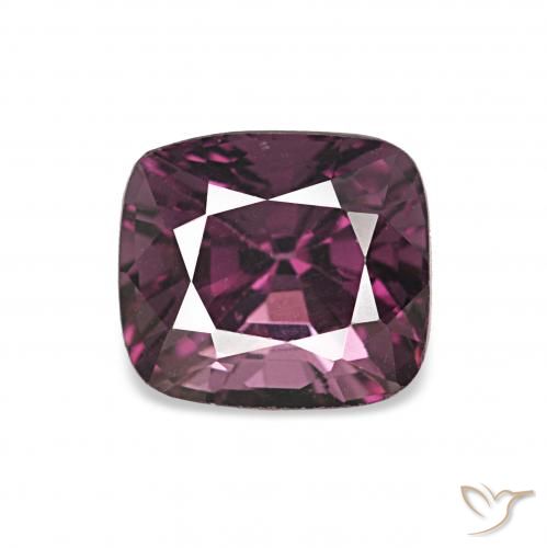 1.38ct 딥 퍼플 레드 스피넬, 방석, VVS