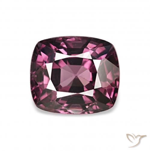 1.37ct 미디엄 퍼플 스피넬, 방석, VVS