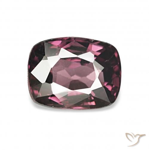 1.28ct 어두운 보라색 스피넬, 방석, VVS